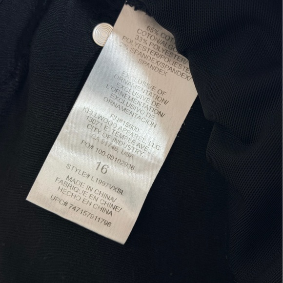 Wit & Wisdom Black Skinny Jeans Size 16 High Rise Stretch Denim - Picture 6 of 7